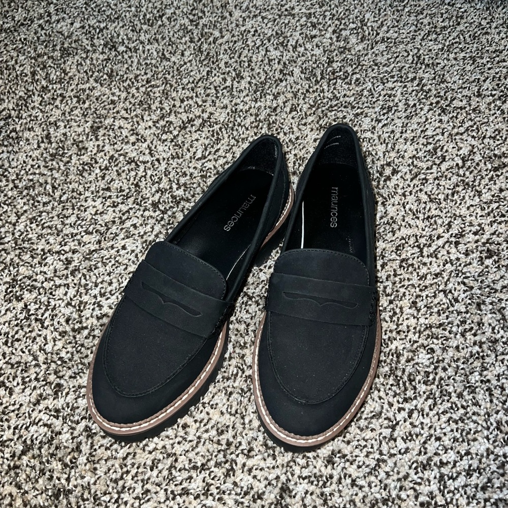 Women's Classic Black Loafers